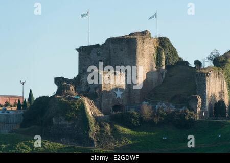 Frankreich Vendee Tiffauges Burg Stockfoto
