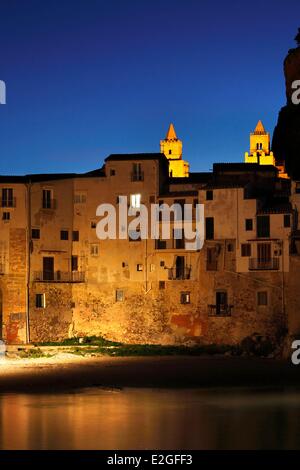 Italien-Sizilien-Cefalù Stockfoto