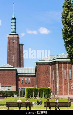 Niederlande Südholland Rotterdamer Boijmans Van Beuningen Museum ist Heimat von rund 140000 Stücke der alten Kunst zeitgenössische und dekorative Kunst in einem Gebäudeentwurf Architekten Van der Steur und 1935 eingeweiht Stockfoto