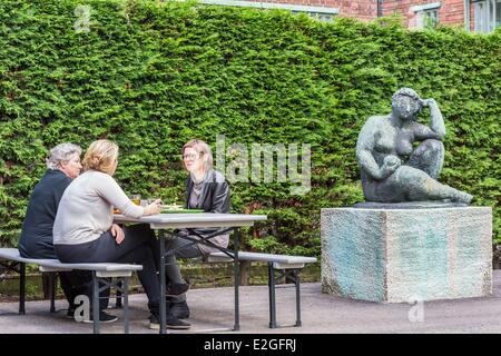 Niederlande Südholland Rotterdamer Boijmans Van Beuningen Museum ist Heimat von rund 140000 Stück der alten Kunst zeitgenössische und dekorative Kunst in einem Gebäudeentwurf Architekten Van der Steur und 1935 Cafeteria eingeweiht Stockfoto