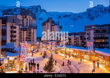 Frankreich Savoie Vanoise-massiv Tarentaise Tal Tignes Val Claret Stockfoto