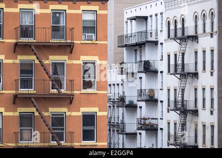 USA New York Manhattan Chelsea 10th Ave Stockfoto
