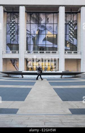 USA New York Manhattan Upper West Side Metropolitan Opera ist Teil des Lincoln Centers Stockfoto