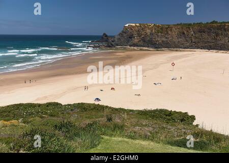 Portugal Algarve Aljezur Vicentiner Küste natürlichen Park Praia de Odeceixe Stockfoto