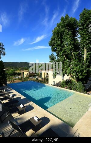 Frankreich Bouches du Rhone Le Tholonet Hotel Sainte Victoire Lodges Stockfoto