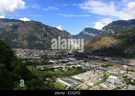 Frankreich Savoie Maurienne-Tal Saint-Jean de Maurienne Stockfoto