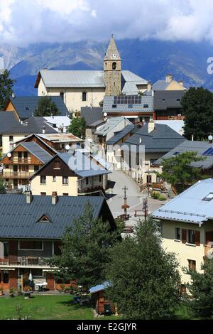 Frankreich-Savoie-Maurienne-Tal Albiez Montrond Stockfoto