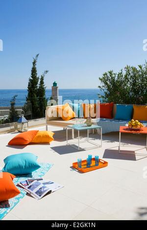 Frankreich Bouches du Rhone Cassis Villa Medusa Stockfoto