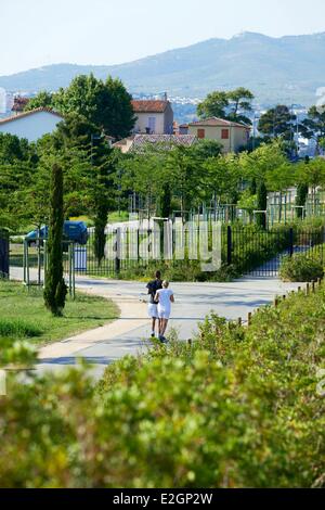 Bouches du Rhone in Frankreich Marseille 2013 Kulturhauptstadt Europas Mount Olivet Park Moline Stockfoto