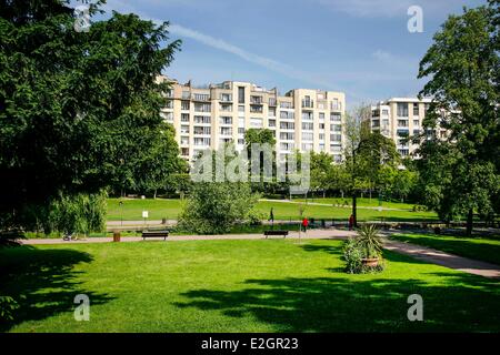 Frankreich Hauts de Seine Vanves Parc Municipal Maurice Pic Stockfoto