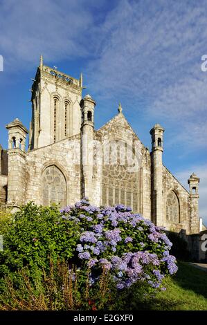 Frankreich Finistere St. Herbot spätgotische Kapelle des St. Herbot Stockfoto