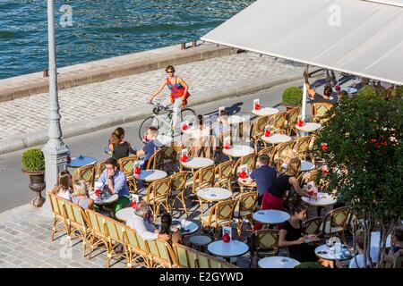 Frankreich Paris Banken seine Weltkulturerbe von UNESCO neue Berges am Quai D' Orsay Stockfoto