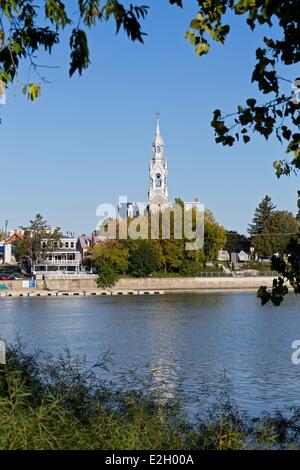 Kanada-Quebec Provinz Montérégie Touristenroute von Richelieu Beloeil alte Beloeil St Matthew-Kirche Stockfoto