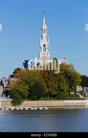 Kanada-Quebec Provinz Montérégie Touristenroute von Richelieu Beloeil alte Beloeil St Matthew-Kirche Stockfoto