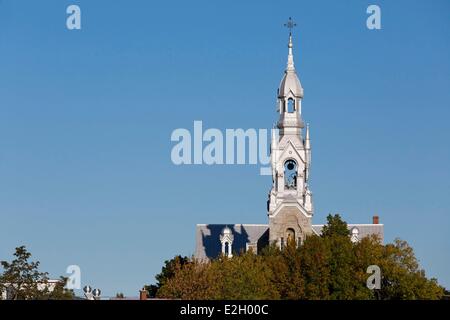 Kanada-Quebec Provinz Montérégie Touristenroute von Richelieu Beloeil alte Beloeil St Matthew-Kirche Stockfoto