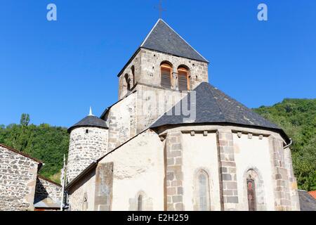 Puy de Dome in Frankreich Dauphiné d ' Auvergne Saurier Dorf Stockfoto