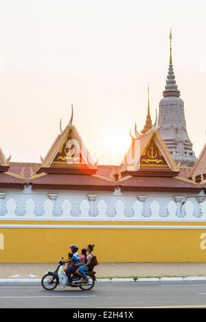 Königspalast von Kambodscha Phnom Penh Stockfoto