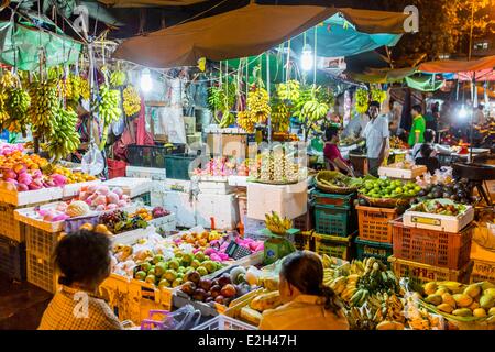 Kambodscha Phnom Penh Nachtmarkt Stockfoto