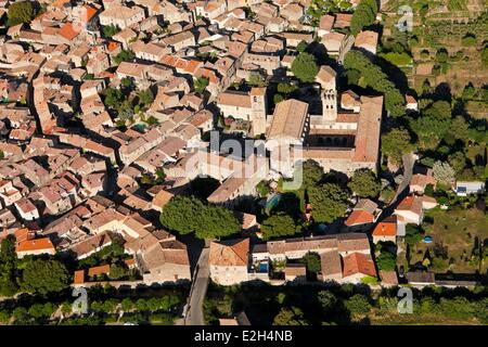 Frankreich Aude Caunes Minervois (Luftbild) Stockfoto