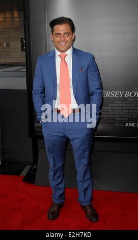 Los Angeles, CA, USA. 19. Juni 2014. Joseph Russo im Ankunftsbereich für JERSEY BOYS-Premiere auf der Los Angeles Film Festival (LAFF), Königliche Kinos LA Live, Los Angeles, CA 19. Juni 2014. Bildnachweis: Elizabeth Goodenough/Everett Collection/Alamy Live-Nachrichten Stockfoto