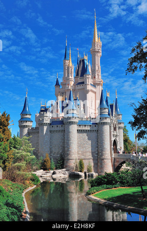 Cinderella Castle in den Tag Stockfoto
