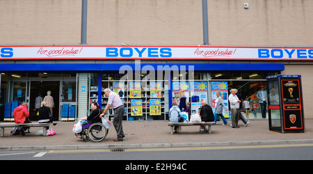 Ein Zweig der Boyes im Arnold Nottingham England uk Stockfoto