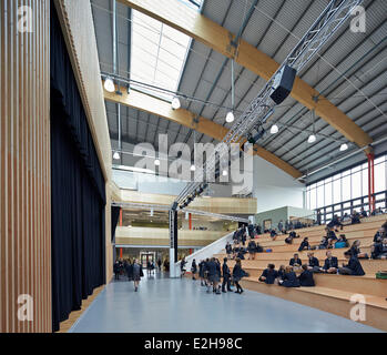 Notre Dame Catholic College, Everton, Vereinigtes Königreich. Architekt: Sheppard Robson, 2014. Stockfoto