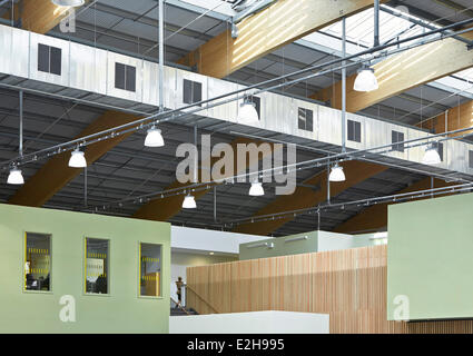 Notre Dame Catholic College, Everton, Vereinigtes Königreich. Architekt: Sheppard Robson, 2014. Stockfoto