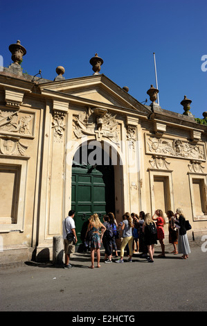 Italien, Rom, Aventino, Piazza dei Cavalieri di Malta, Priorei der Ritter von Malta Stockfoto