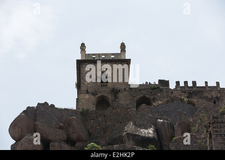 Golconda Fort, Hyderabad, Telangana Stockfoto