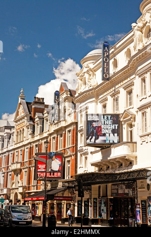 Theatreland, Shaftesbury Avenue, London, England Stockfoto