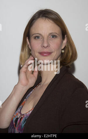 Julia Jaeger bei einem Photocall zu SWR/ARTE TV Serie Zeit der Helden im East Hotel.  Wo: Hamburg, Deutschland bei: 23. Januar 2013 Stockfoto