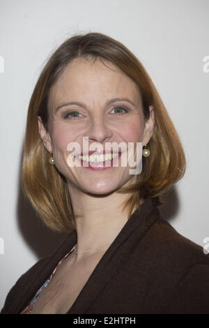 Julia Jaeger bei einem Photocall zu SWR/ARTE TV Serie Zeit der Helden im East Hotel.  Wo: Hamburg, Deutschland bei: 23. Januar 2013 Stockfoto