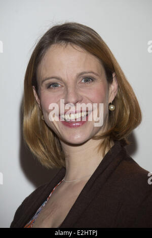 Julia Jaeger bei einem Photocall zu SWR/ARTE TV Serie Zeit der Helden im East Hotel.  Wo: Hamburg, Deutschland bei: 23. Januar 2013 Stockfoto