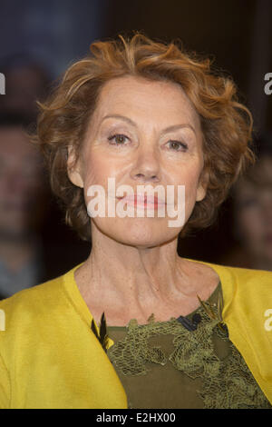 Gaby Dohm in der ZDF-Talkshow Markus Lanz. Wo: Hamburg, Deutschland Wann: 25. Januar 2013 Stockfoto