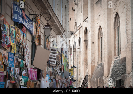 Avignon, das größte europäische Theaterfestival. Stockfoto