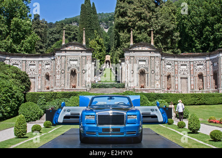 Rolls-Royce Cabrio auf dem Concorso d ' Eleganza Villa d ' Este, Comer See, Italien, Mai 2014 Stockfoto