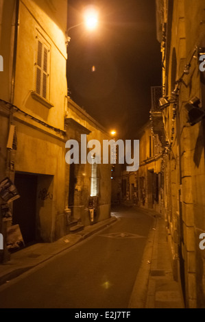 Avignon, das größte europäische Theaterfestival. Stockfoto