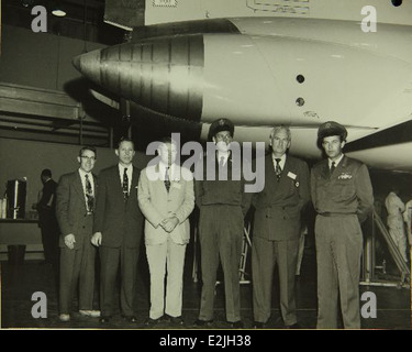 Convair/General Dynamics Anlage und Personal Stockfoto