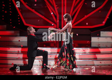 Paul Jahnke, Ekaterina Leonova im deutschen Fernsehen RTL show Let ´s Dance im Coloneum TV-Studios.  Wo: Köln bei: 05 Apr Stockfoto