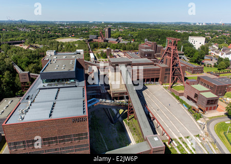 Zeche Zollverein, eine ehemaligen Zeche, ein UNESCO-Weltkulturerbe, jetzt eine kulturelle und wirtschaftliche Loction. Stockfoto