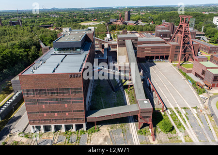 Zeche Zollverein, eine ehemaligen Zeche, ein UNESCO-Weltkulturerbe, jetzt eine kulturelle und wirtschaftliche Loction. Stockfoto