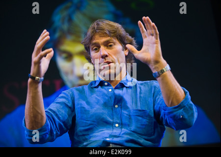 Komiker John Bishop reden seines Lebens bei Hay Festival 2014 © Jeff Morgan Stockfoto