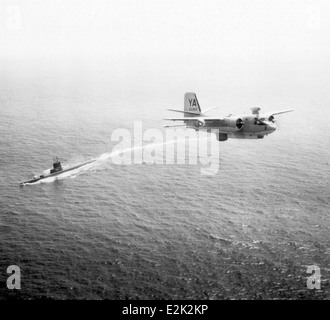 Grumman S2F-2, 133382, VS-21 3 Stockfoto