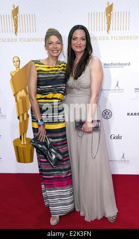 Ursula Karven und Natalia Wörner in Deutscher Filmpreis (deutscher Film Awards) im Friedrichstadt-Palast.  Wo: Berlin, Deutschland bei: 26. April 2013 Stockfoto