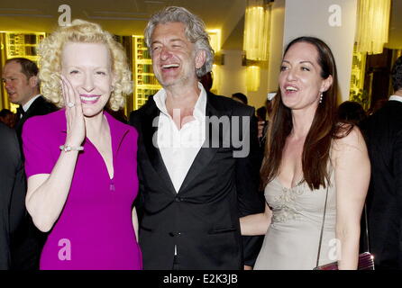 Sunnyi Melles, Dominik Raacke und Natalia Woerner bei Deutscher Filmpreis (Deutsch Movie Awards) im Friedrichstadt-Palast - Aftershow-Party.  Wo: Berlin, Deutschland bei: 26. April 2013 Stockfoto