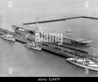 CV-4, USS Ranger 2 Stockfoto