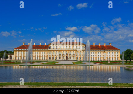 Neue Schloss Schleißheim, Neues Schloss Schleißheim, Schloss Schleißheim, Oberschleißheim bei München, Bayern, Oberbayern, Stockfoto