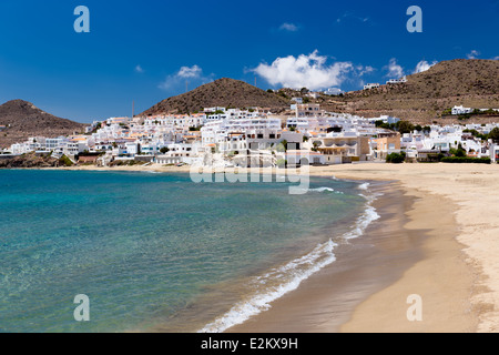 Dorf in Andalusien am Meer, Cabo de Gata, Spanien Stockfoto