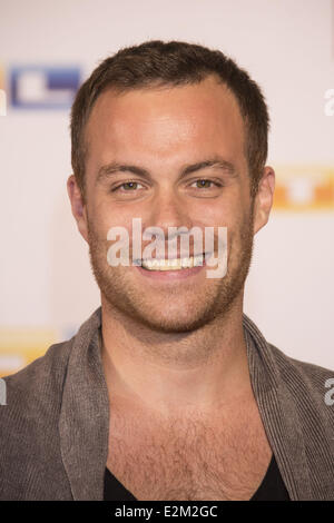 Bernhard Piesk im Rahmen einer Presseveranstaltung RTL TV Rundfunk Saison 2013/2014 im Atlantic Hotel zu fördern.  Wo: Hamburg, Deutschland bei: 10. Juli 2013 Stockfoto